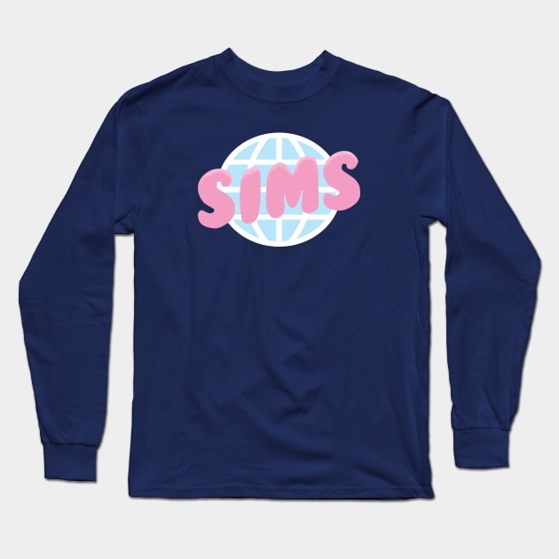 Planet Sims Long Sleeve T-Shirt by gnomeapple
